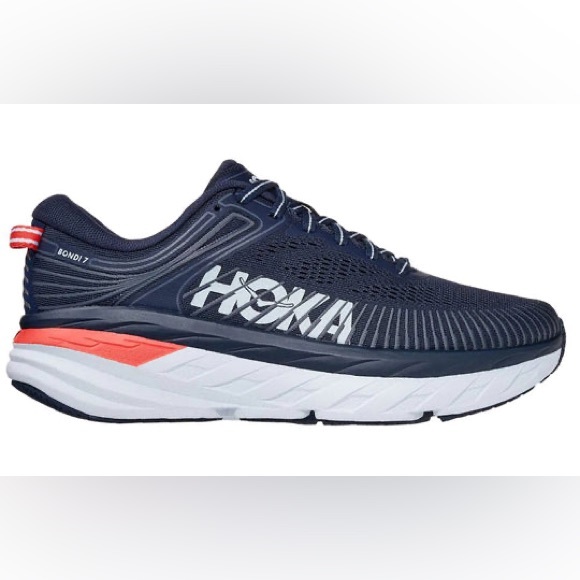 Hoka One One Shoes - Hoka ONE ONE Bondi 7 in ‘Dark Blue' 1110519-BIBBL